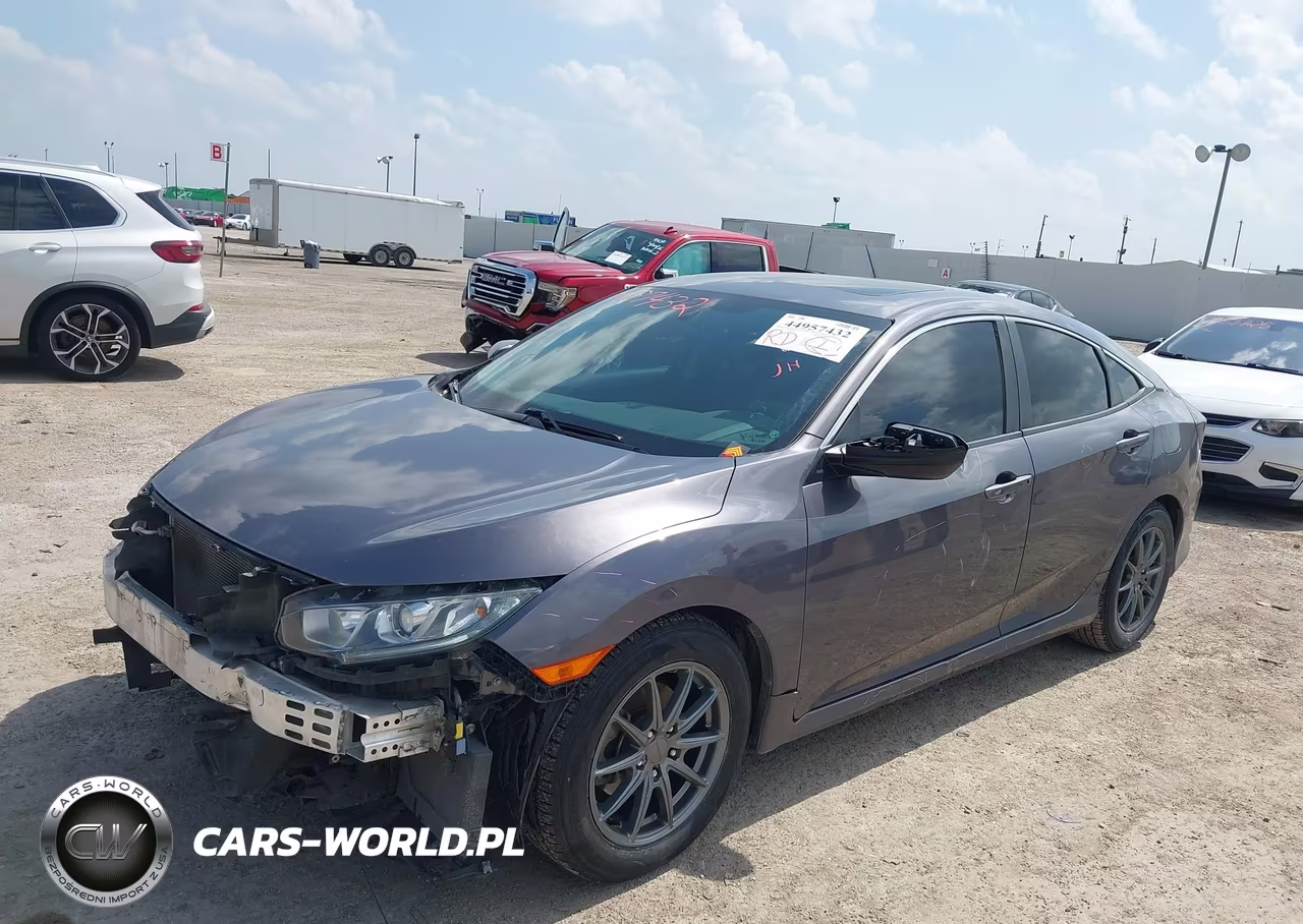 2017 Honda Civic Ex VIN:19XFC2F72HE015037 - 2