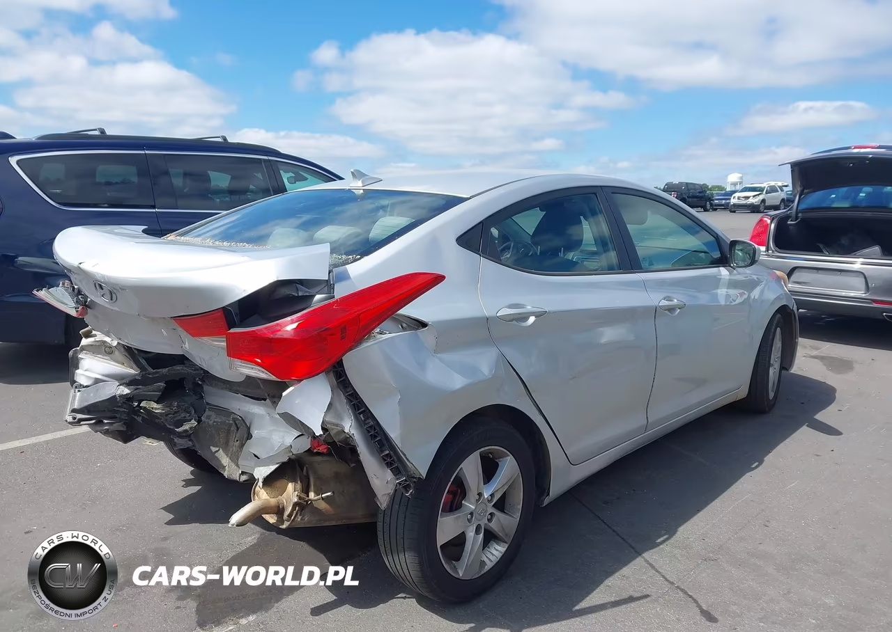 2011 Hyundai Elantra Gls (Ulsan Plant) VIN:KMHDH4AE1BU168930 - 4