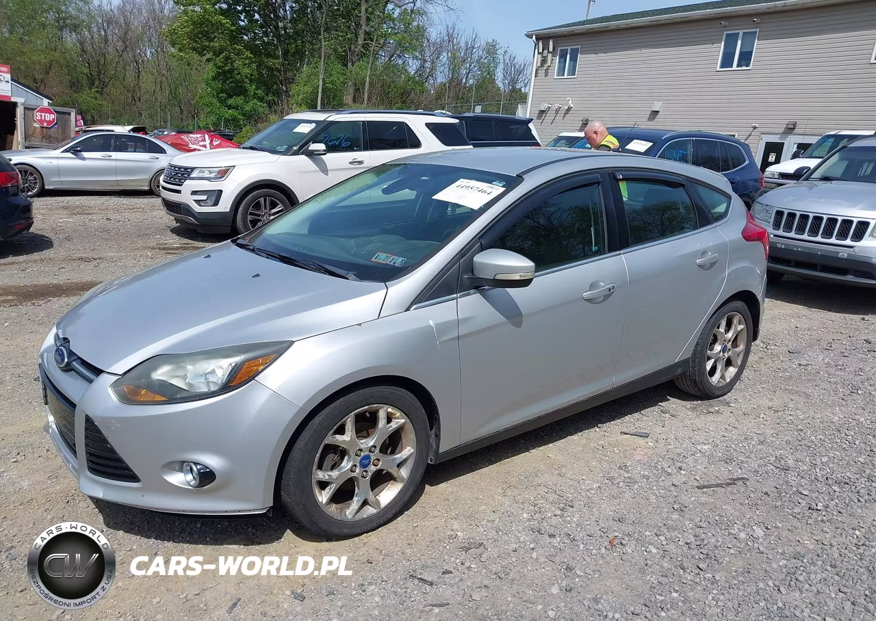 2012 Ford Focus Titanium VIN:1FAHP3N20CL102501 - 2