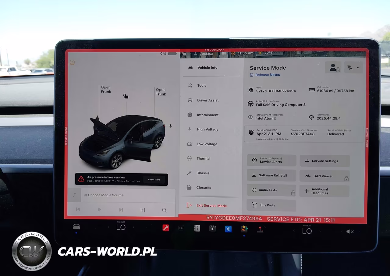 2021 Tesla Model Y Long Range Dual Motor All-Wheel Drive VIN:5YJYGDEE0MF274994 - 17