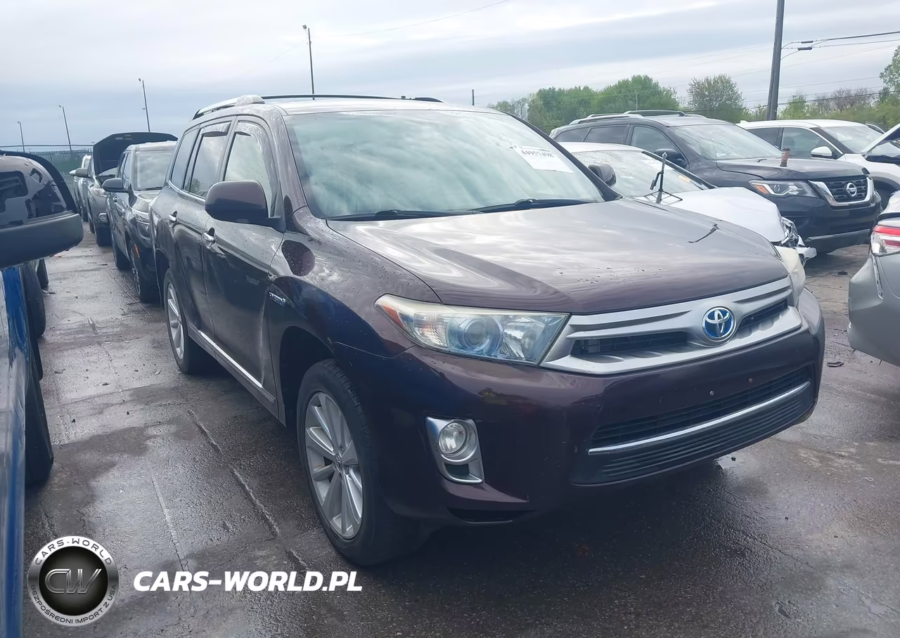 2012 Toyota Highlander Hybrid Limited V6 – zdjęcie 1 z 16