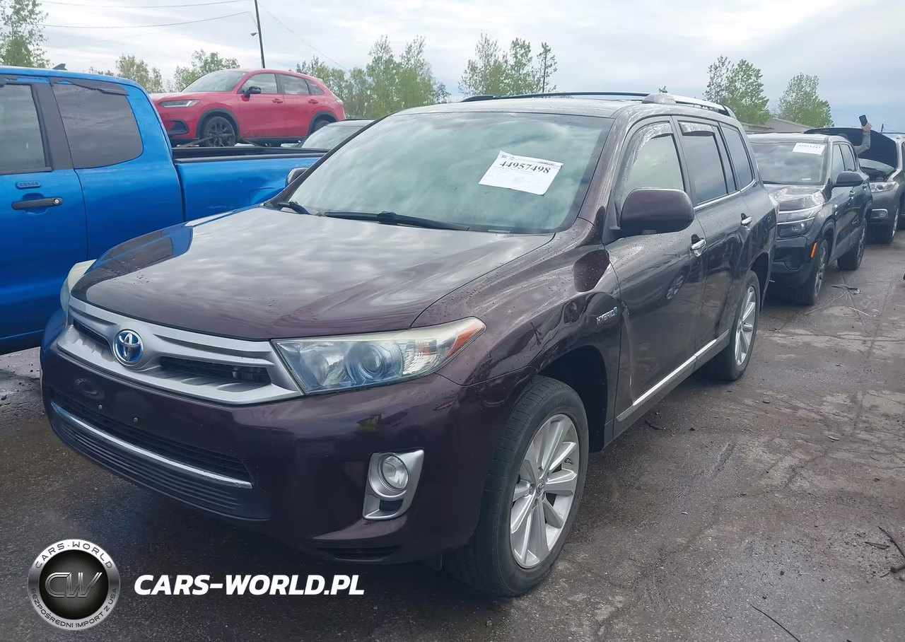 2012 Toyota Highlander Hybrid Limited V6 VIN:JTEDC3EH6C2008343 - 2