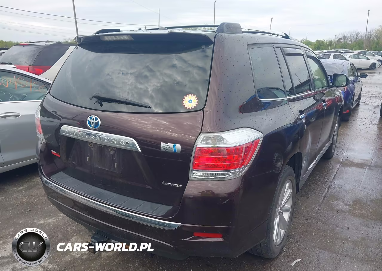 2012 Toyota Highlander Hybrid Limited V6 VIN:JTEDC3EH6C2008343 - 4