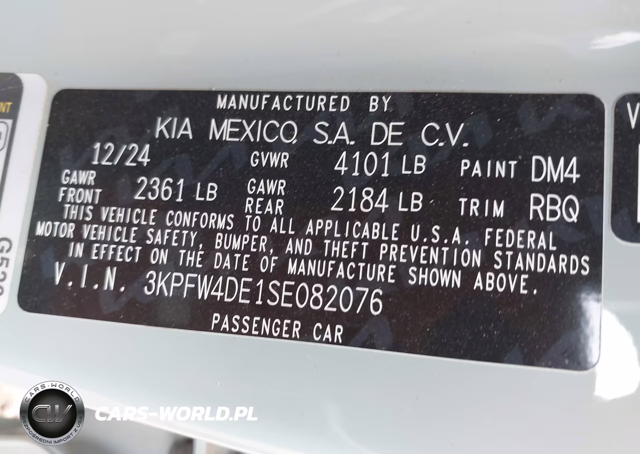 2025 Kia K4 Gt-Line VIN:3KPFW4DE1SE082076 - 9