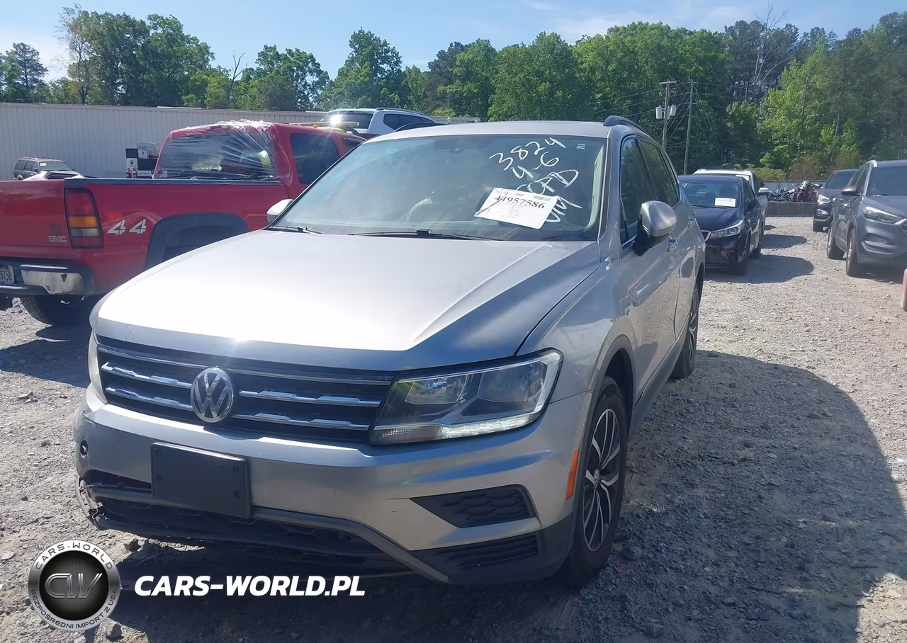 2021 Volkswagen Tiguan 2.0T Se-2.0T Se R-Line Black-2.0T Sel VIN:3VV3B7AX0MM103824 - 2