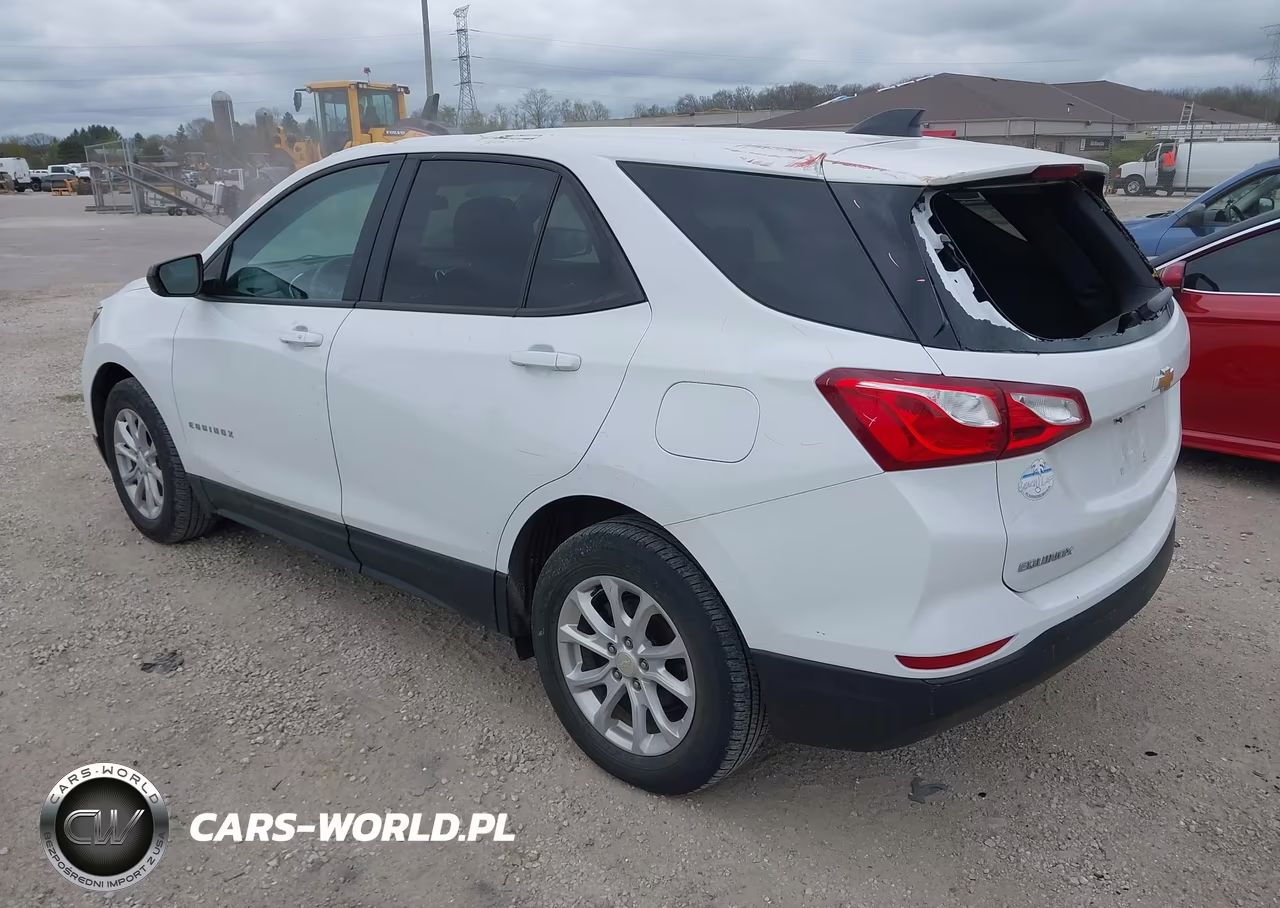 2020 Chevrolet Equinox Fwd Ls VIN:3GNAXHEV9LS649903 - 3
