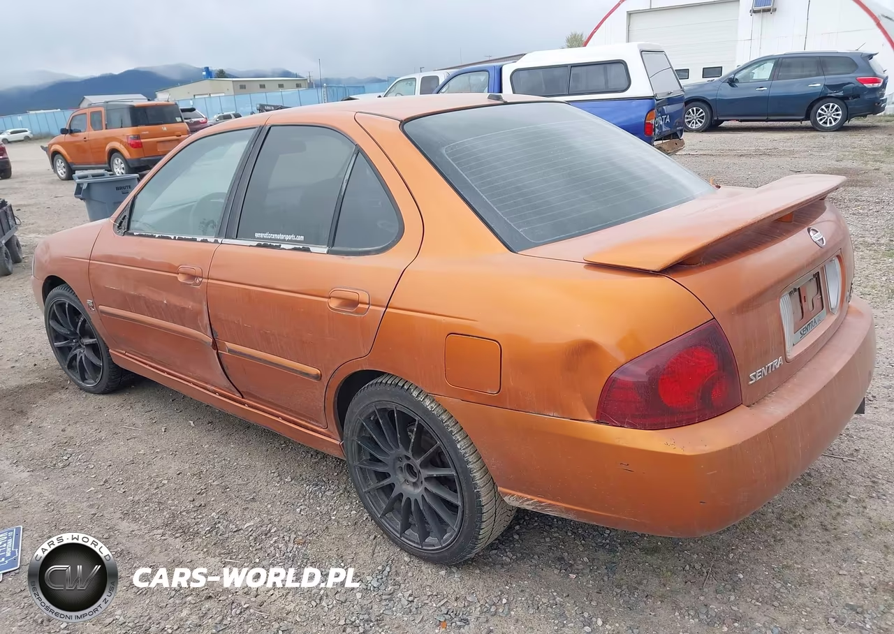 2006 Nissan Sentra Se-R Spec V VIN:3N1AB51A76L511836 - 3