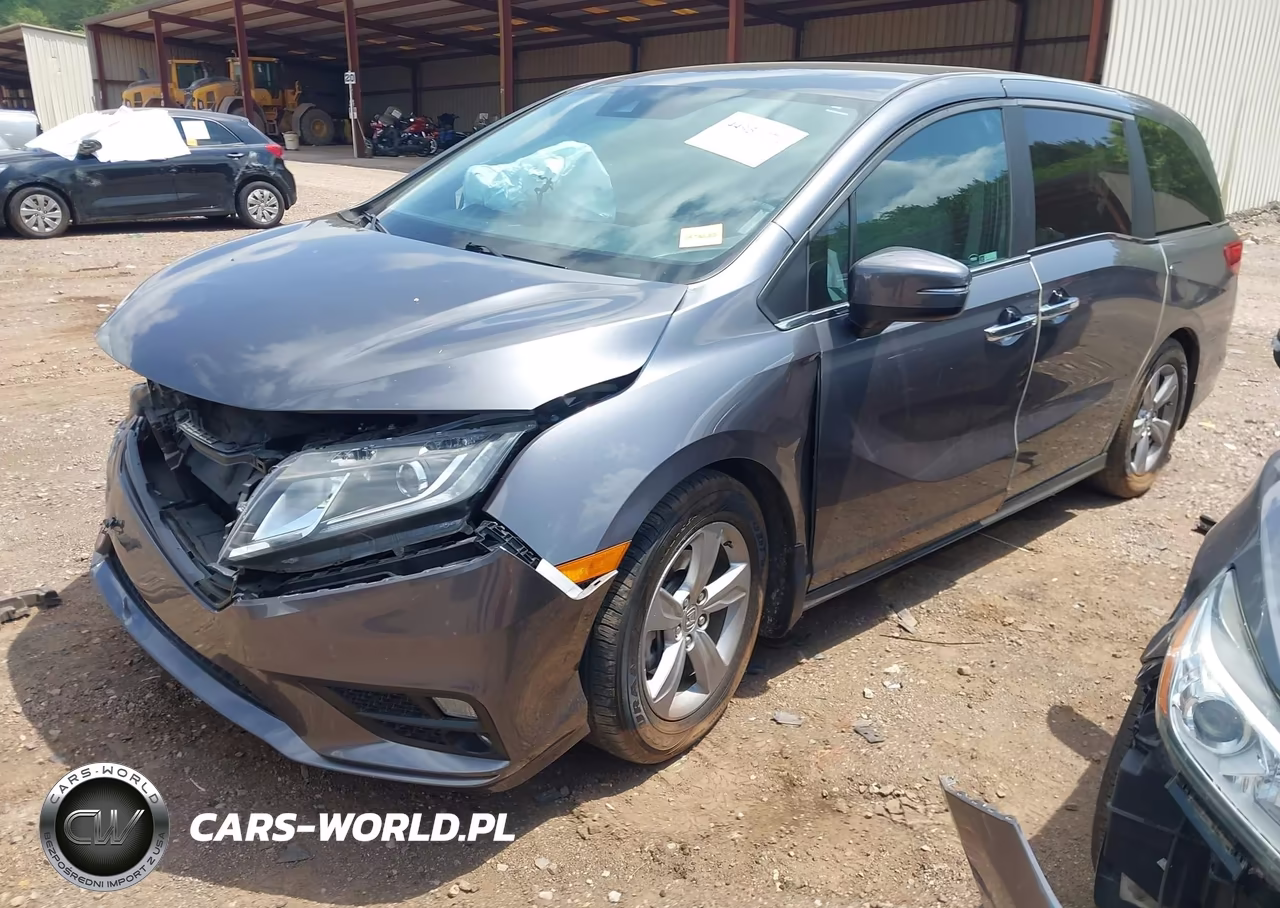2019 Honda Odyssey Ex VIN:5FNRL6H55KB128787 - 2