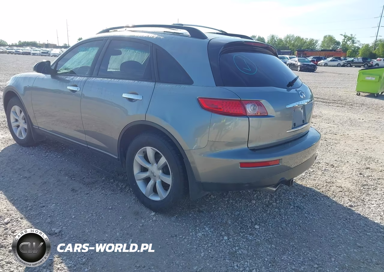 2005 Infiniti Fx35 VIN:JNRAS08W55X218263 - 3