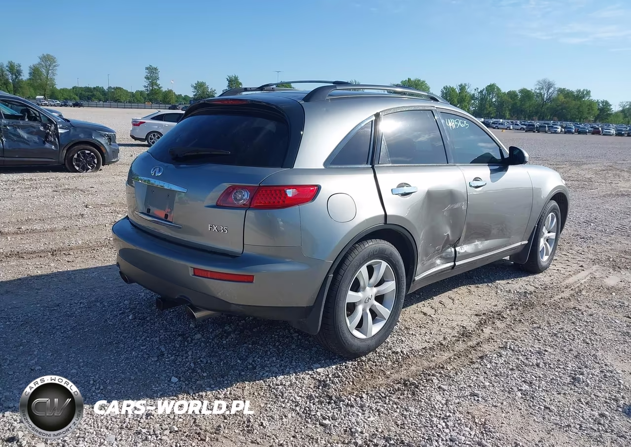 2005 Infiniti Fx35 VIN:JNRAS08W55X218263 - 4