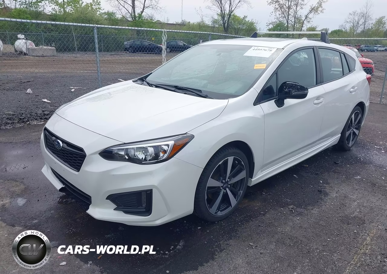 2019 Subaru Impreza 2.0I Sport VIN:4S3GTAM69K3707996 - 2