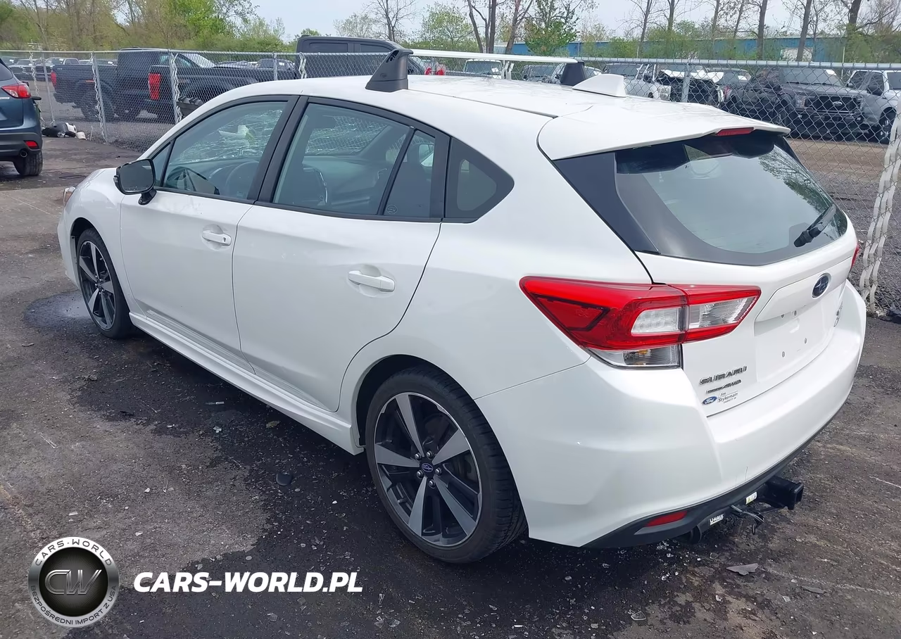 2019 Subaru Impreza 2.0I Sport VIN:4S3GTAM69K3707996 - 3