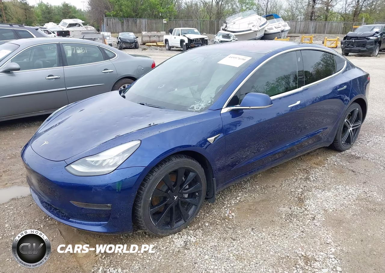 2019 Tesla Model 3 Long Range-Performance VIN:5YJ3E1EB4KF192638 - 2