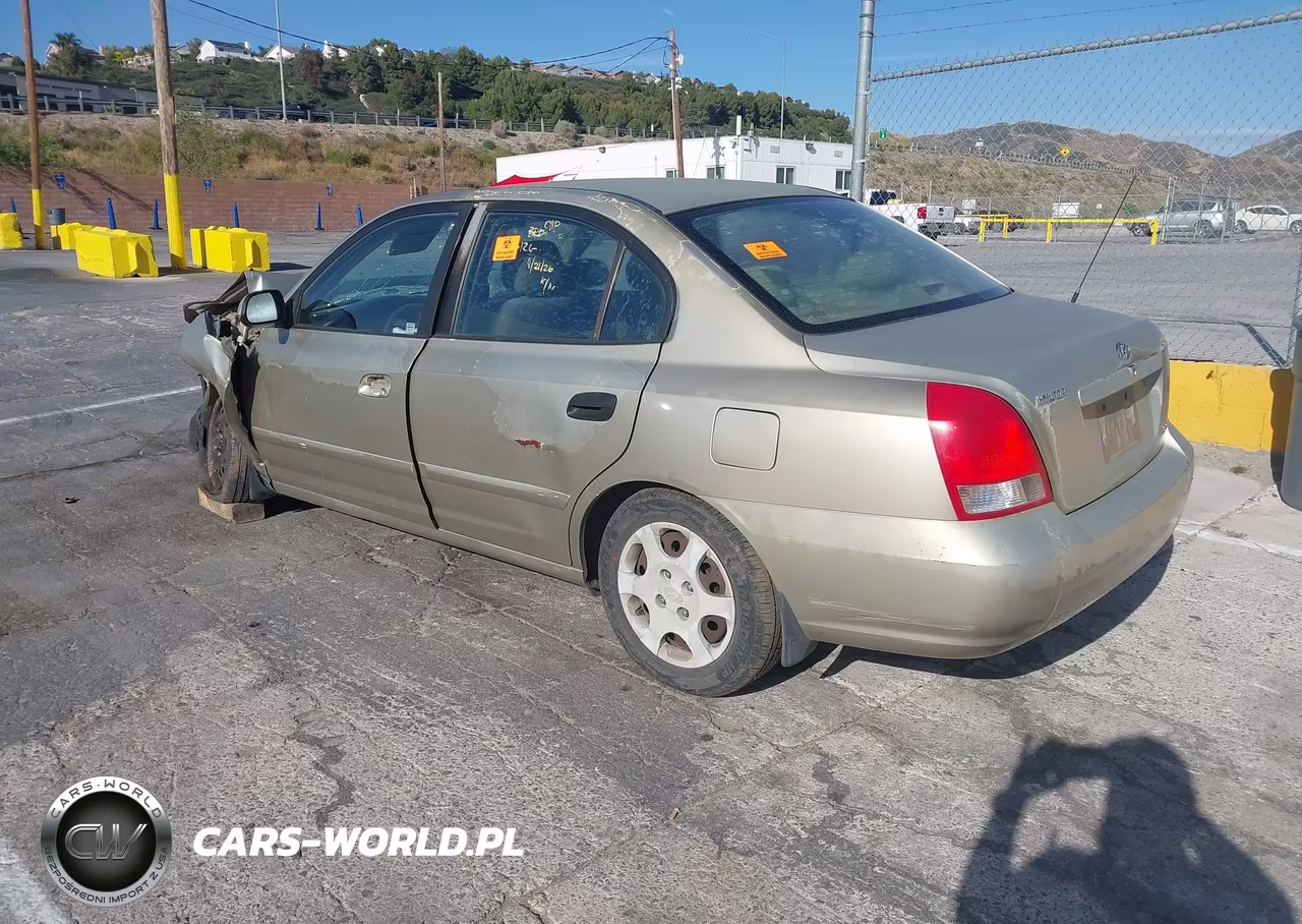2001 Hyundai Elantra Gls VIN:KMHDN45D11U182349 - 3