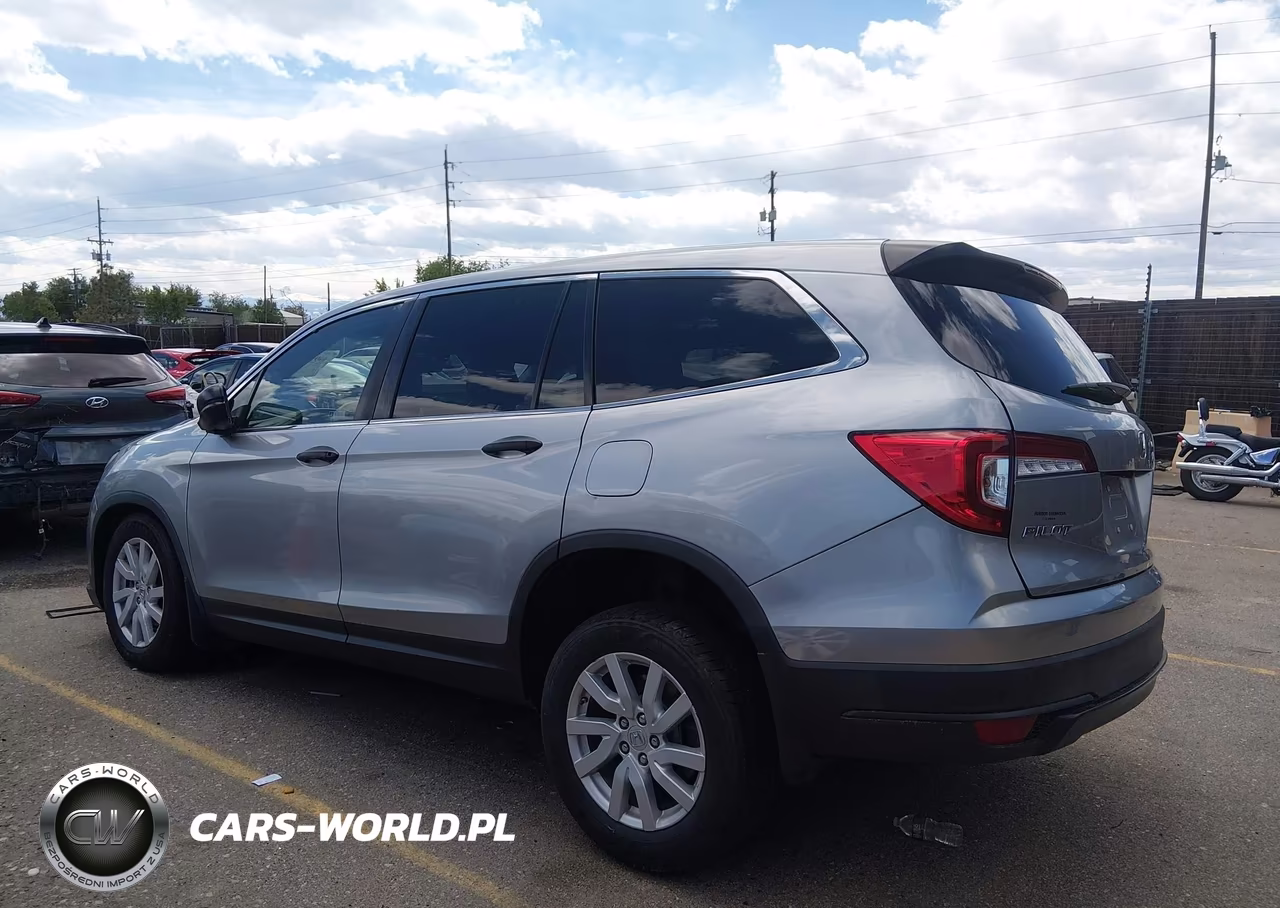 2019 Honda Pilot Lx VIN:5FNYF6H14KB097662 - 14