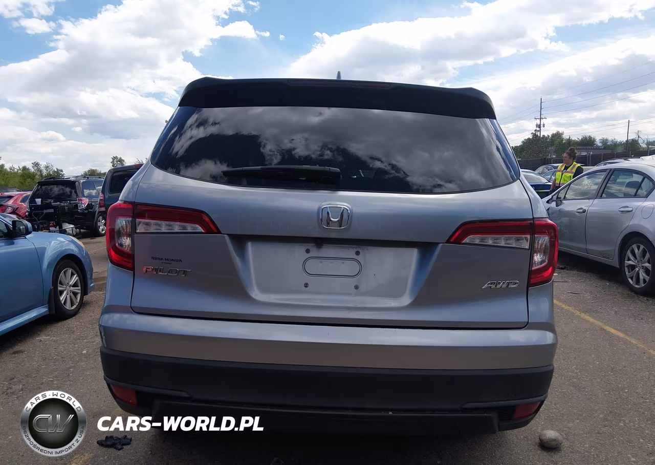2019 Honda Pilot Lx VIN:5FNYF6H14KB097662 - 16