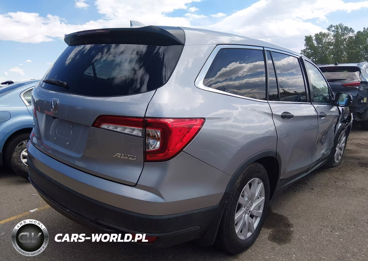 2019 Honda Pilot Lx VIN:5FNYF6H14KB097662 - 4