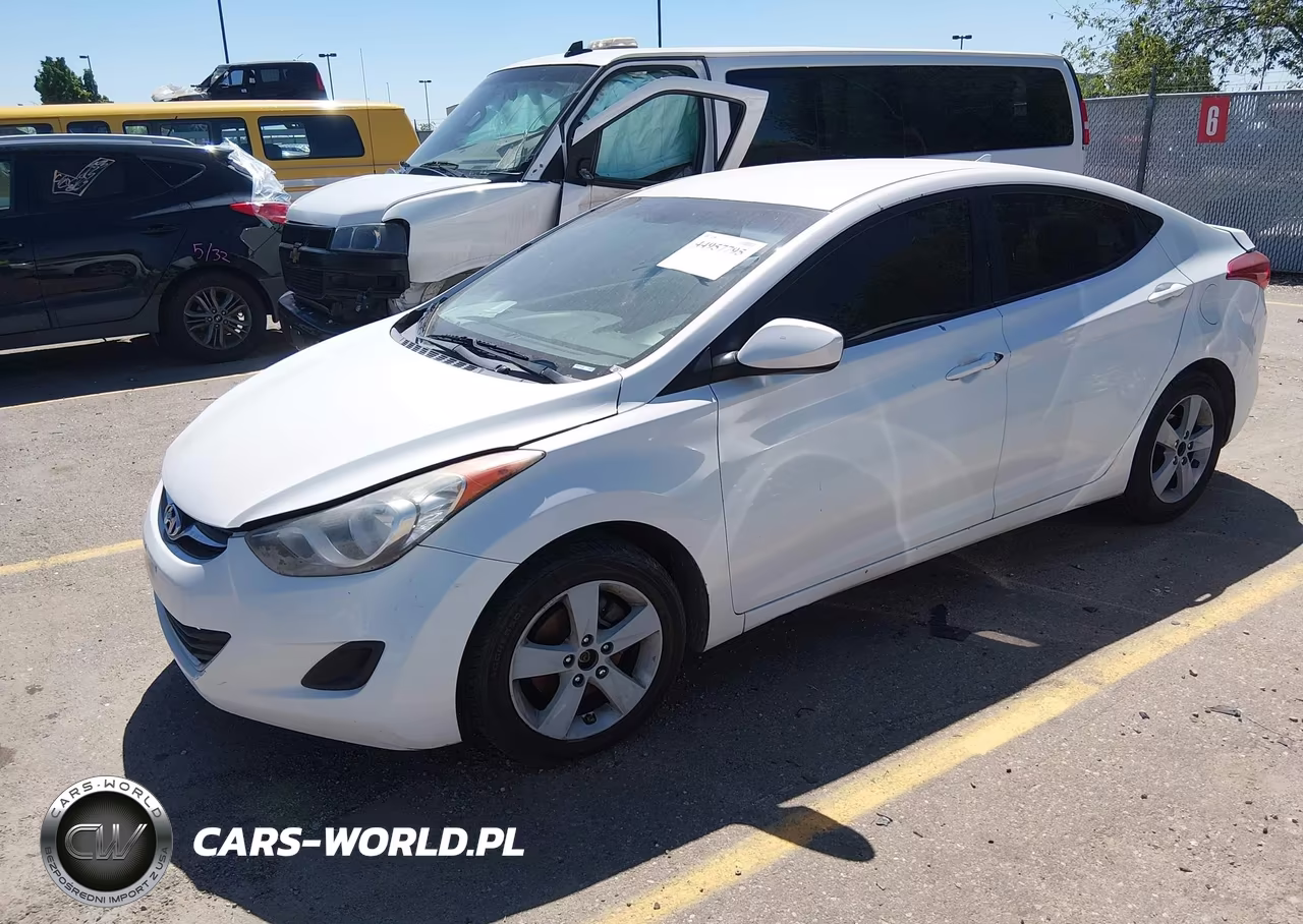 2011 Hyundai Elantra Gls VIN:5NPDH4AE4BH001654 - 2