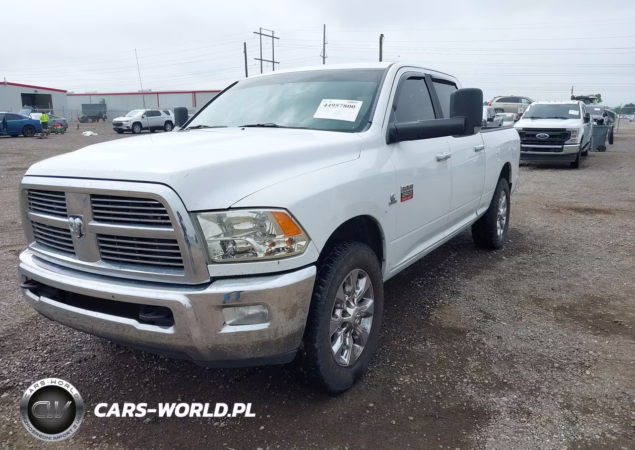 2012 Ram 2500 Slt VIN:3C6TD4DL0CG165731 - 2