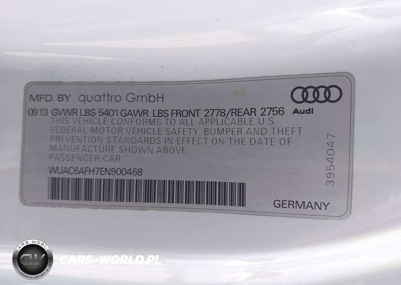 2014 Audi Rs 5 4.2 VIN:WUAC6AFH7EN900468 - 9