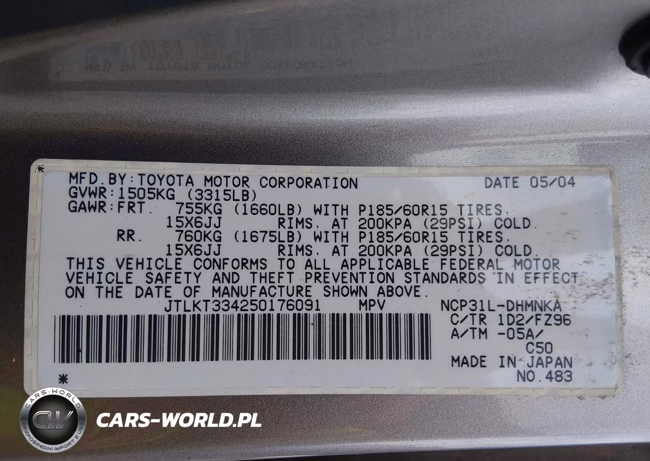 2005 Scion Xb VIN:JTLKT334250176091 - 9