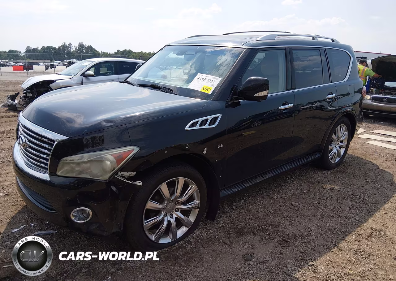 2014 Infiniti Qx80 VIN:JN8AZ2NC6E9352886 - 2