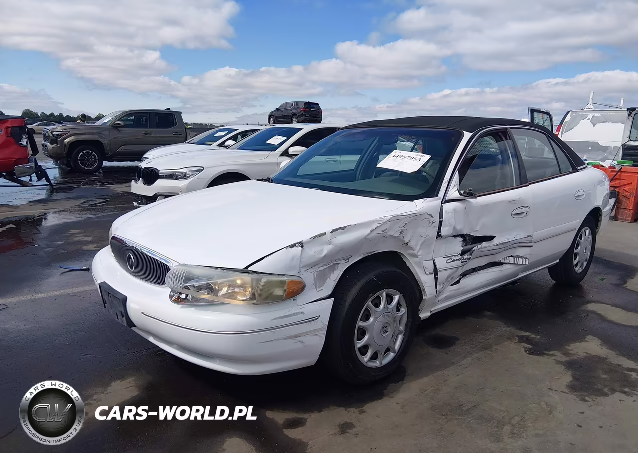 2000 Buick Century Custom VIN:2G4WS52J8Y1313008 - 2