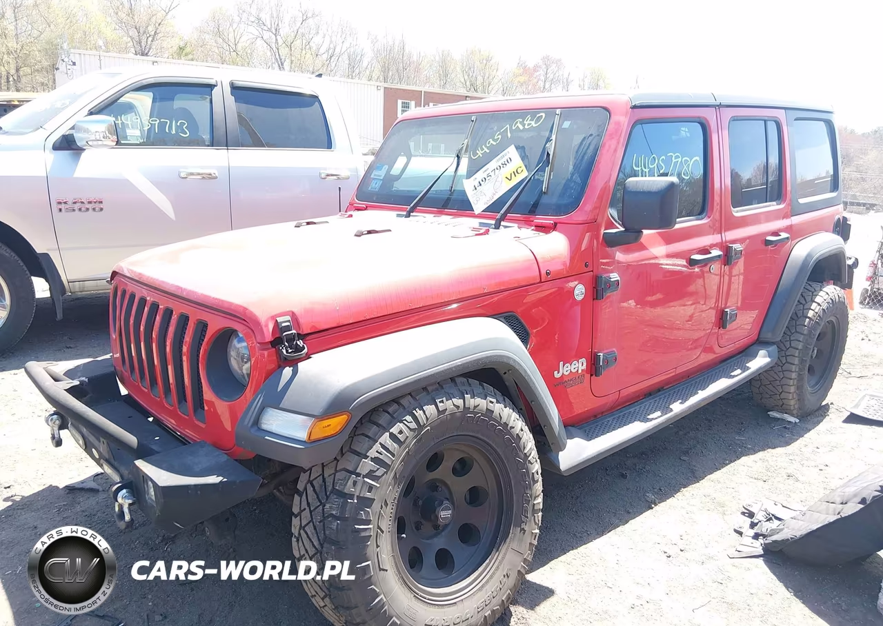 2018 Jeep Wrangler Unlimited Sport 4X4 VIN:1C4HJXDG4JW267365 - 2