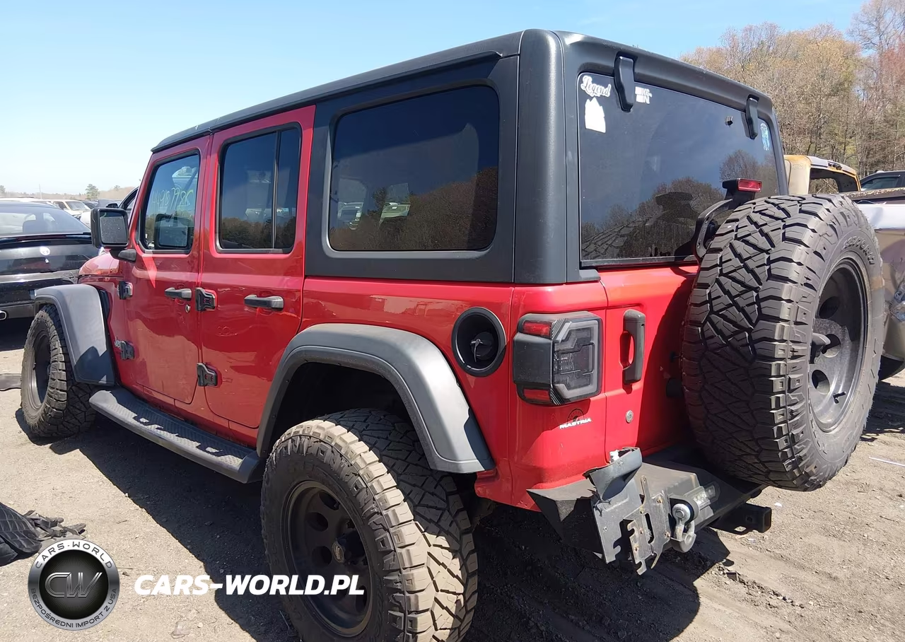 2018 Jeep Wrangler Unlimited Sport 4X4 VIN:1C4HJXDG4JW267365 - 3
