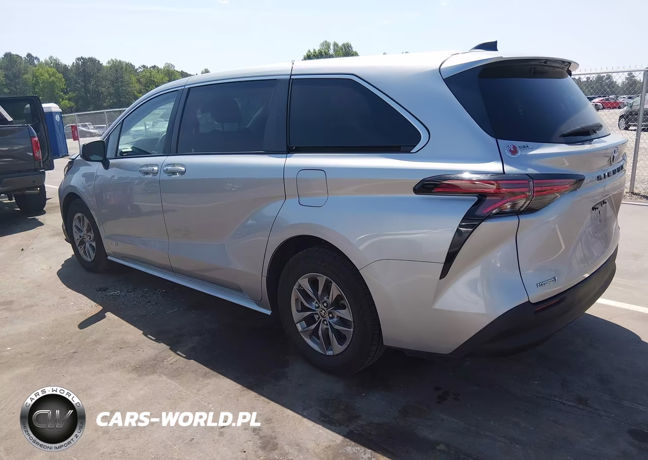 2021 Toyota Sienna Le VIN:5TDKRKEC7MS044173 - 3