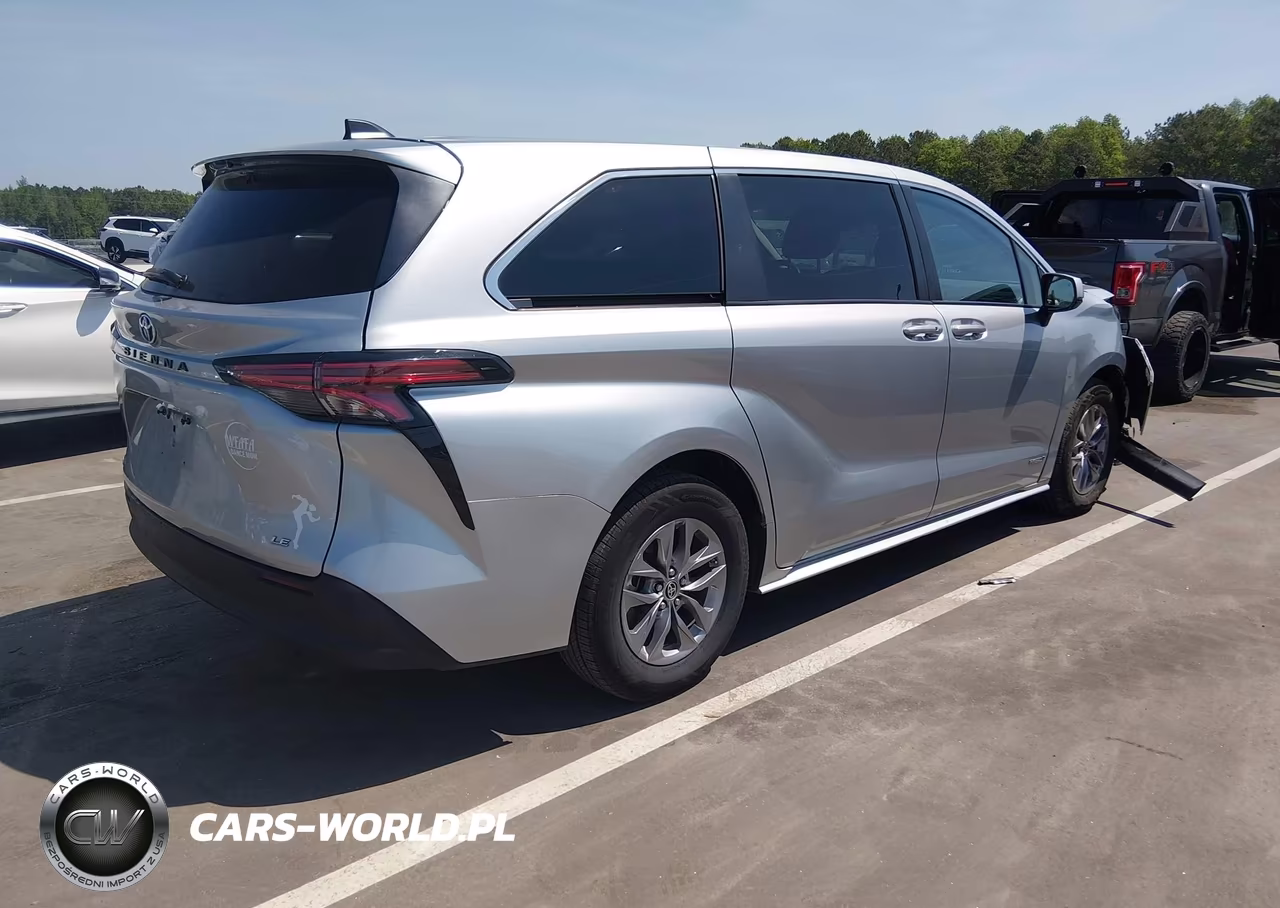 2021 Toyota Sienna Le VIN:5TDKRKEC7MS044173 - 4