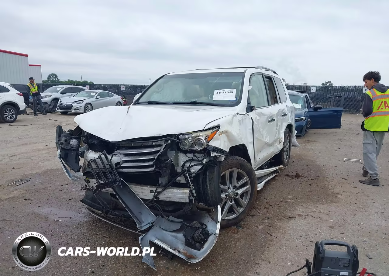 2015 Lexus Lx 570 VIN:JTJHY7AX6F4163816 - 2