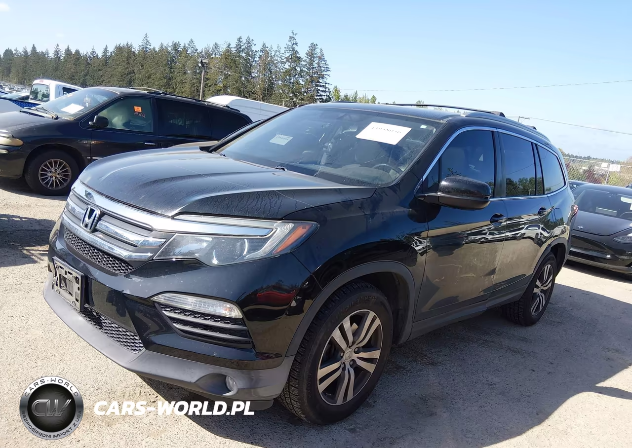 2016 Honda Pilot Ex-L VIN:5FNYF6H57GB048434 - 2