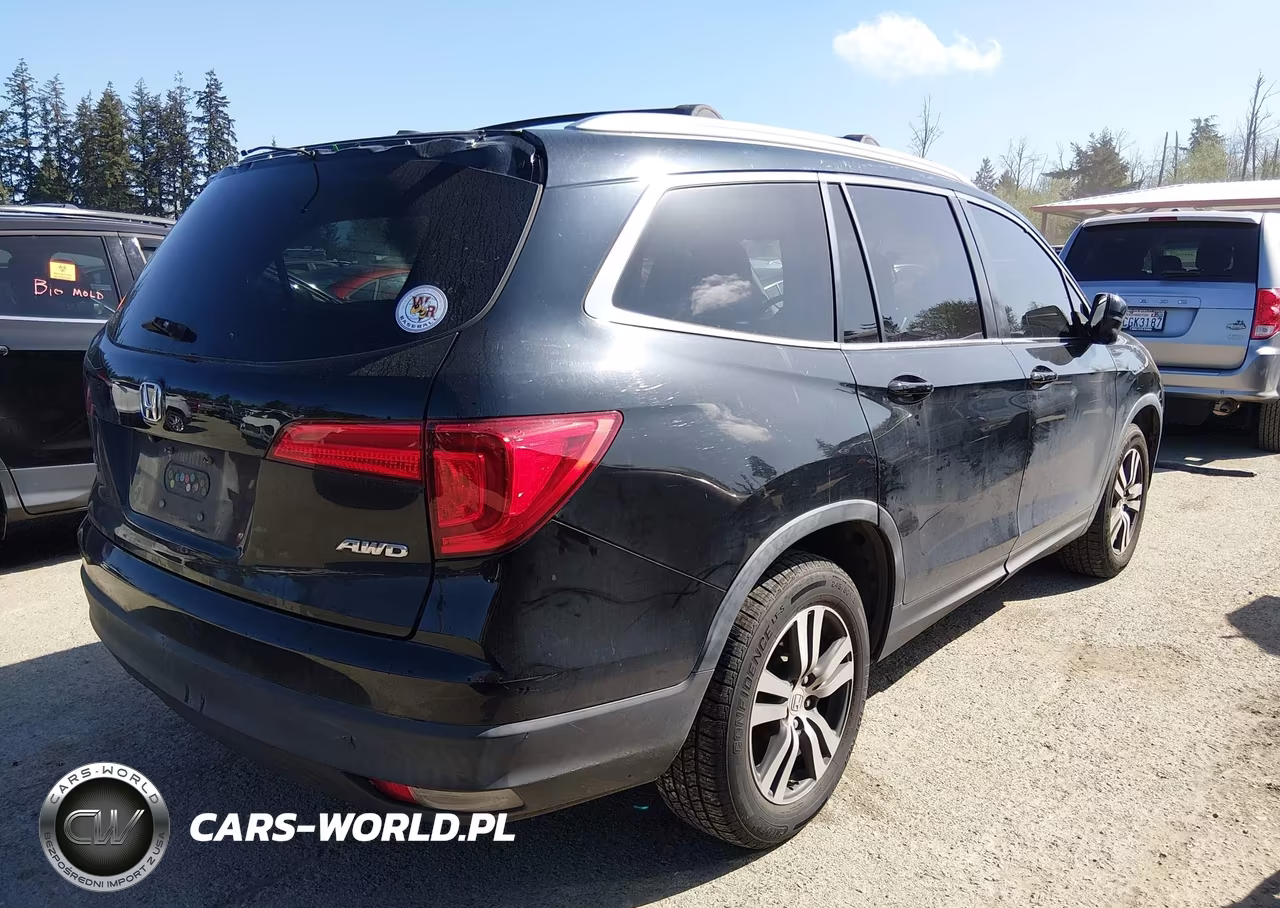 2016 Honda Pilot Ex-L VIN:5FNYF6H57GB048434 - 4