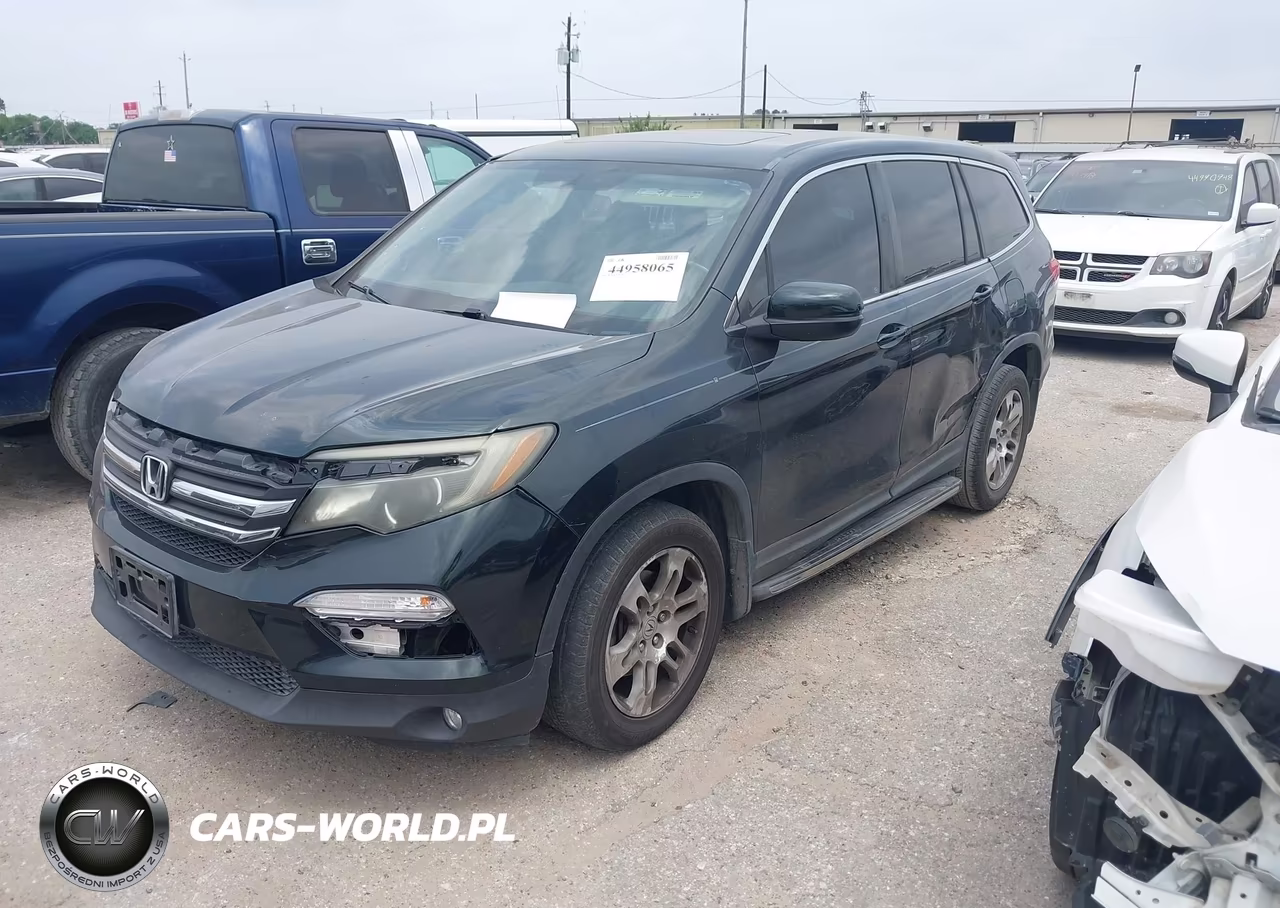 2016 Honda Pilot Ex-L VIN:5FNYF5H52GB002567 - 2