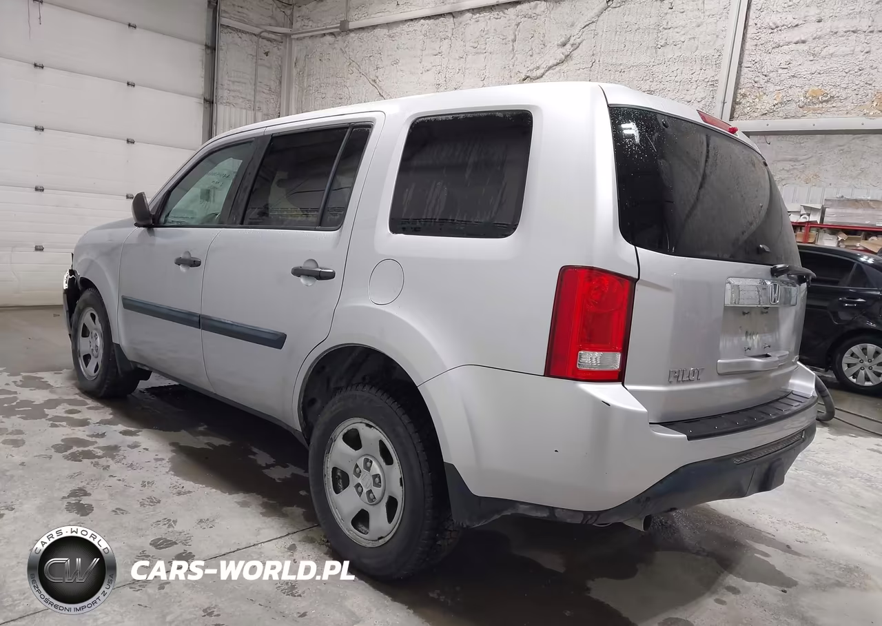 2014 Honda Pilot Lx VIN:5FNYF4H28EB047378 - 3