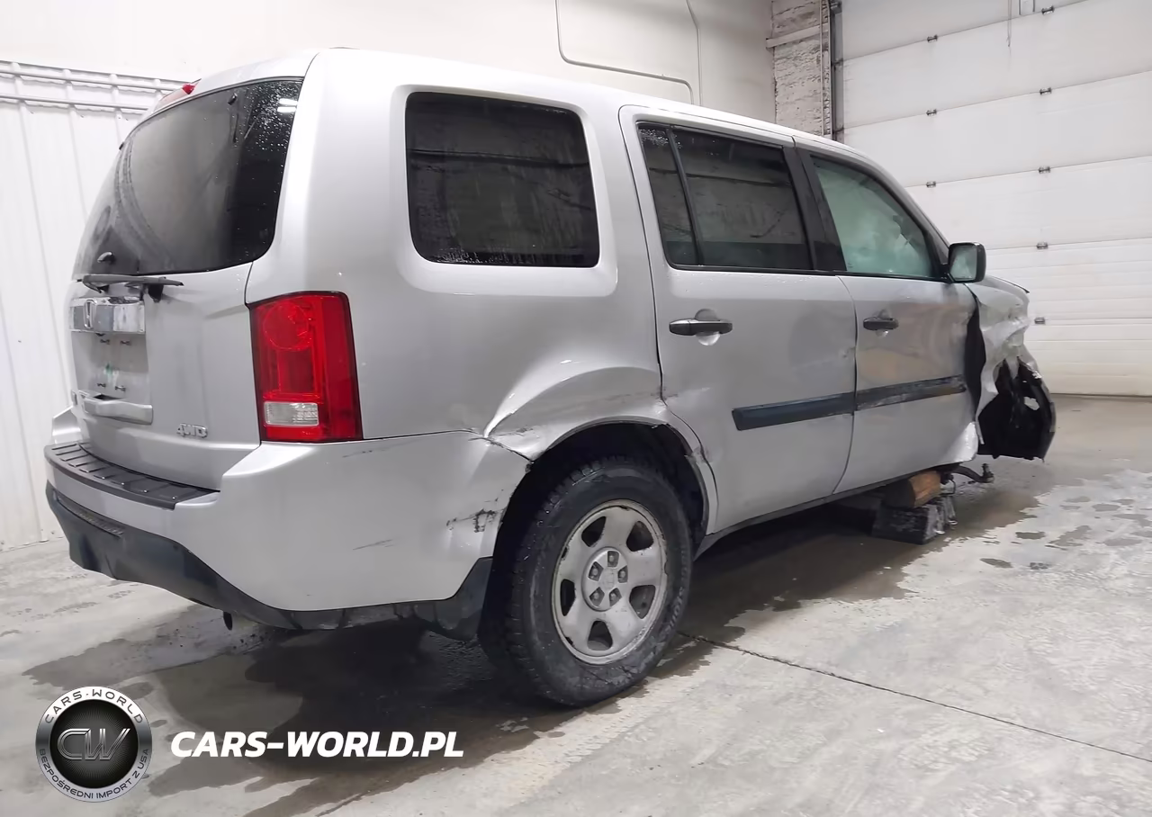 2014 Honda Pilot Lx VIN:5FNYF4H28EB047378 - 4