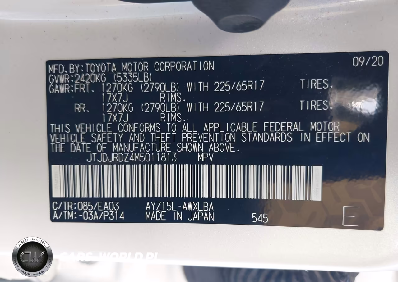 2021 Lexus Nx 300H VIN:JTJDJRDZ4M5011813 - 9