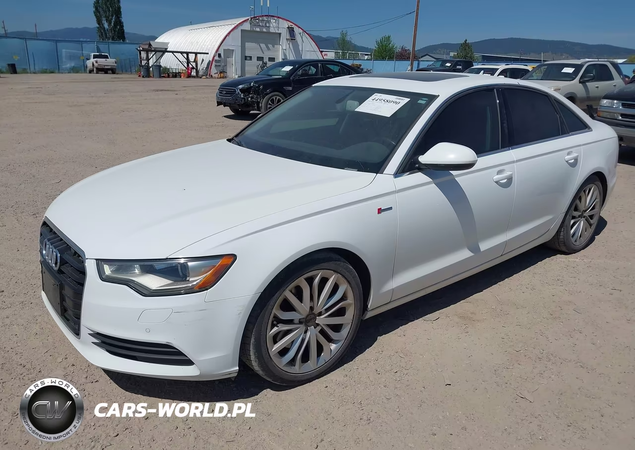 2012 Audi A6 3.0 Premium VIN:WAUGGAFC1CN126177 - 2
