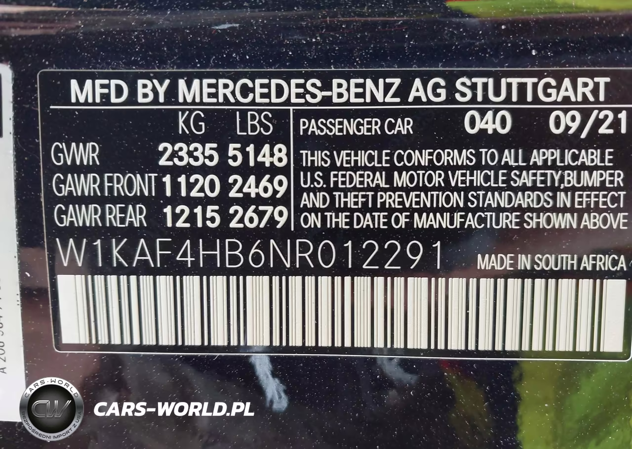 2022 Mercedes-Benz C 300 4Matic VIN:W1KAF4HB6NR012291 - 9