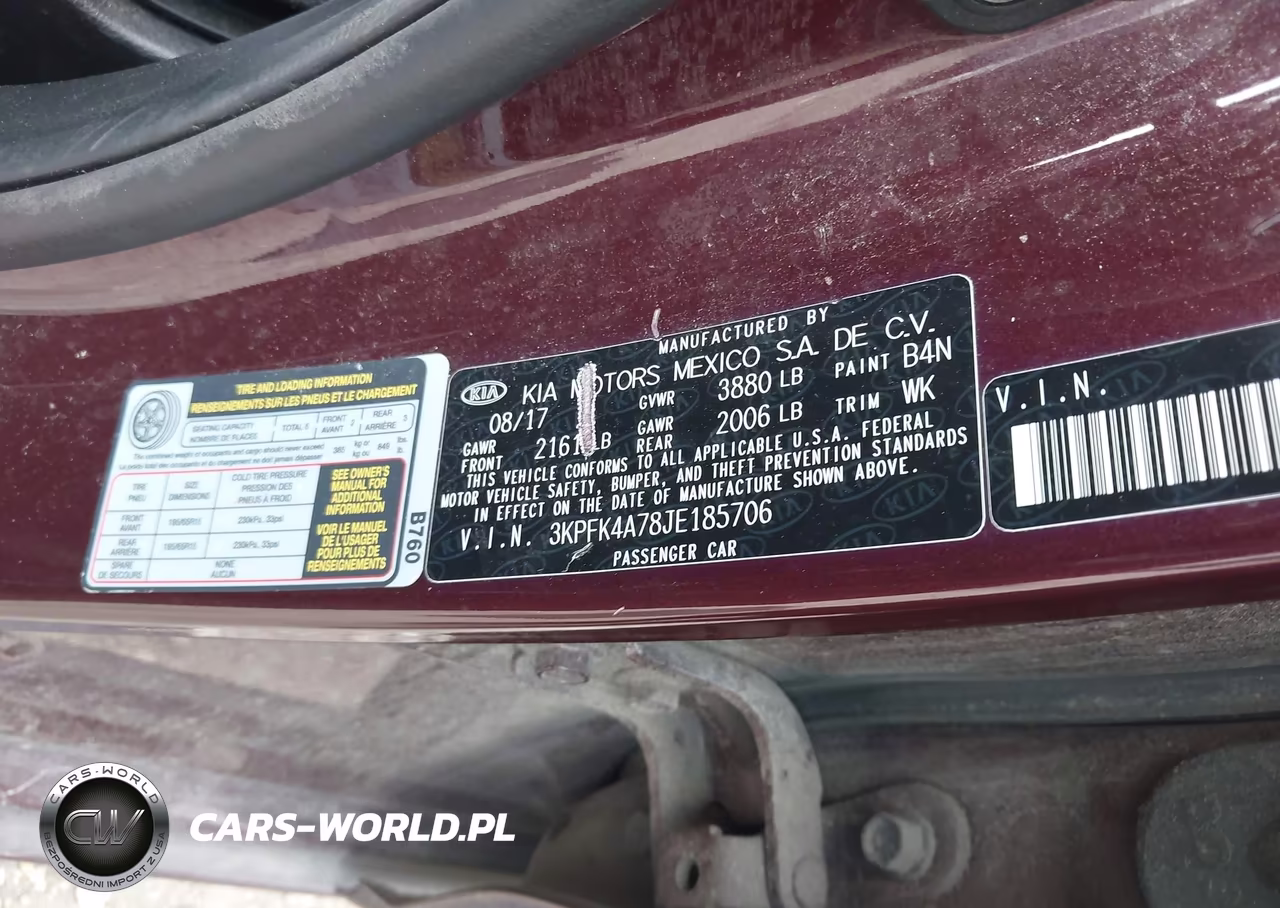 2018 Kia Forte Lx VIN:3KPFK4A78JE185706 - 9