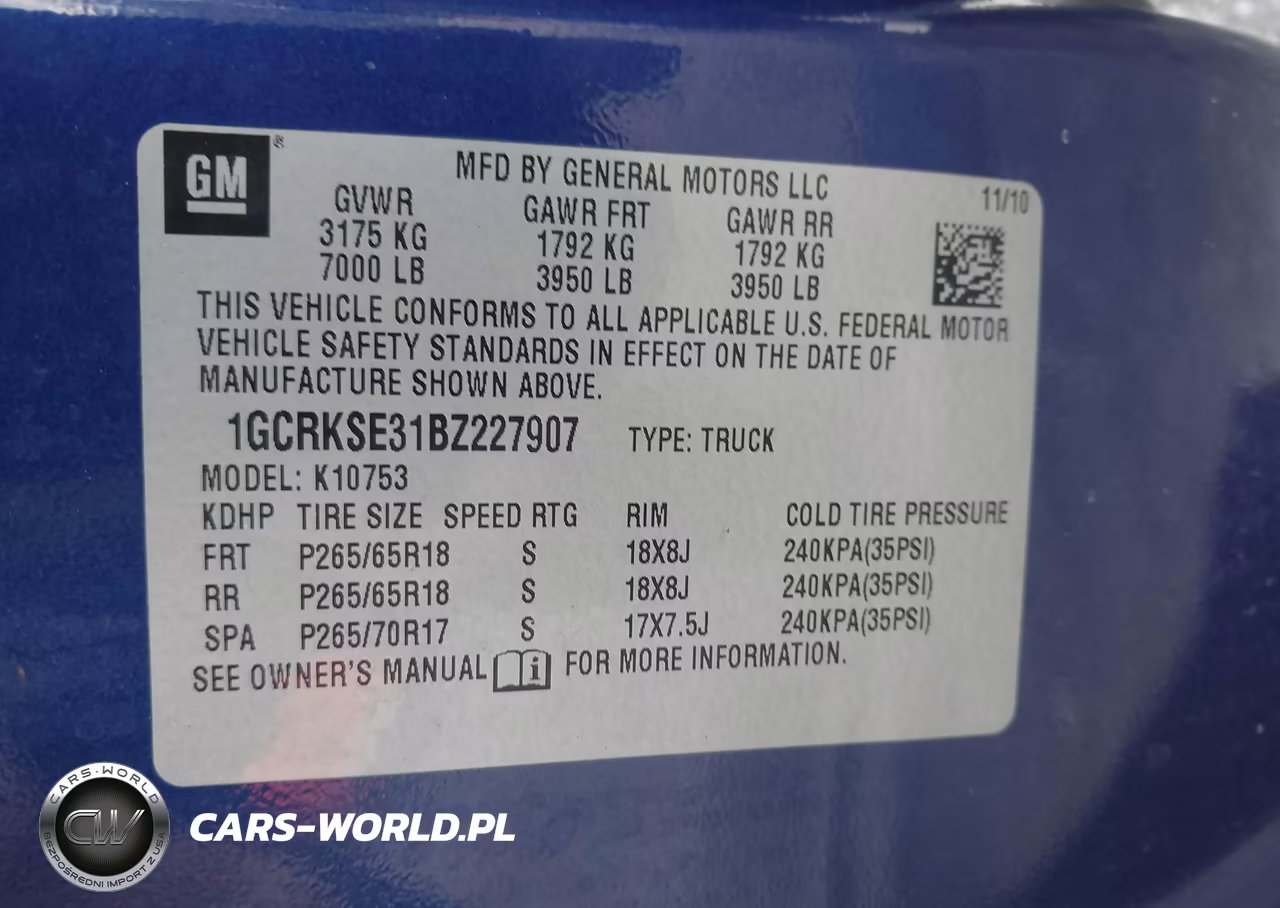 2011 Chevrolet Silverado 1500 Lt VIN:1GCRKSE31BZ227907 - 9