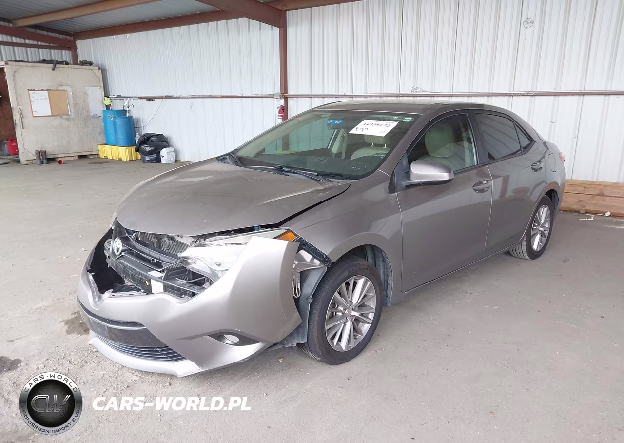2015 Toyota Corolla Le Plus VIN:5YFBURHE8FP337421 - 2