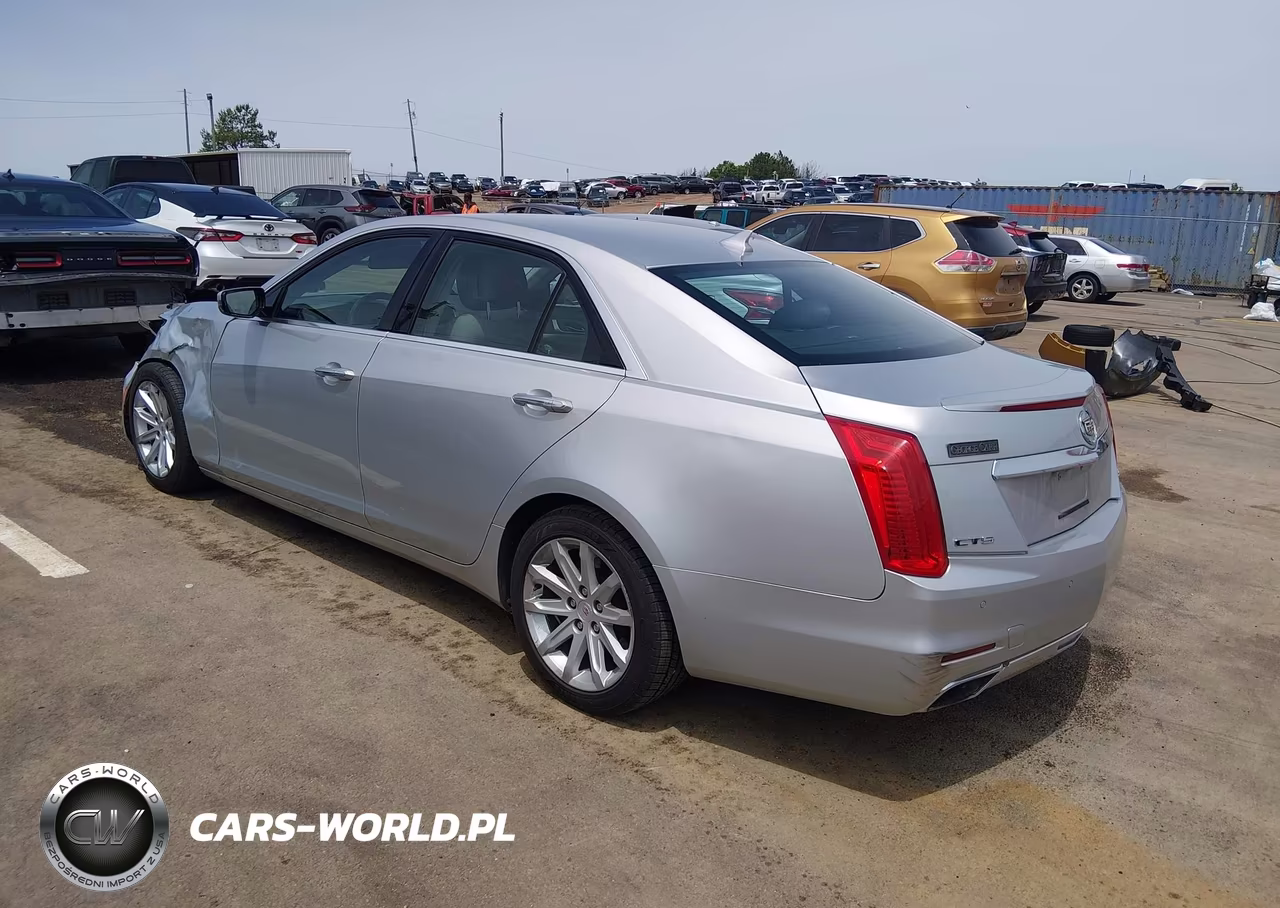2014 Cadillac Cts Standard VIN:1G6AP5SXXE0196143 - 3