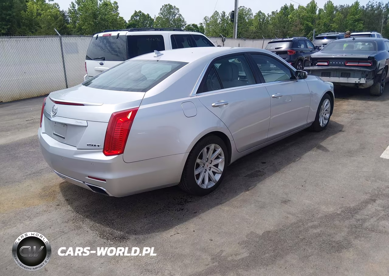 2014 Cadillac Cts Standard VIN:1G6AP5SXXE0196143 - 4