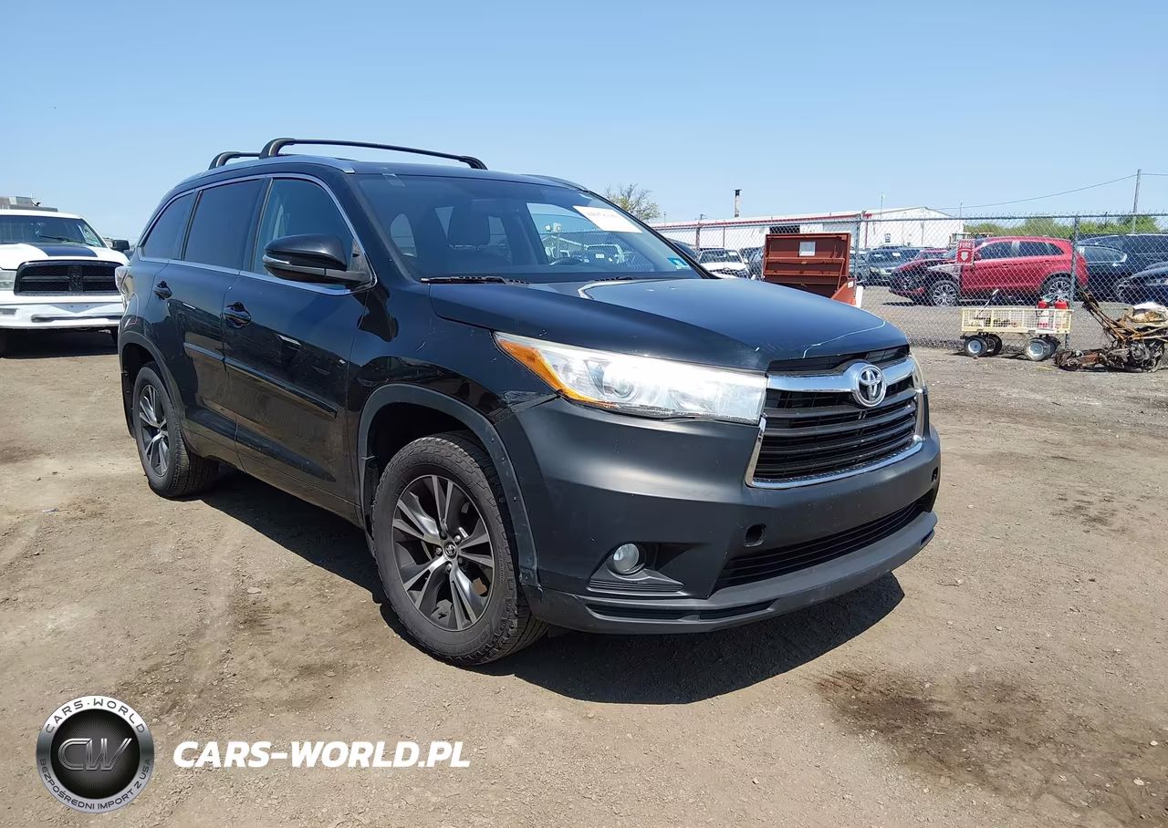 2016 Toyota Highlander Xle V6