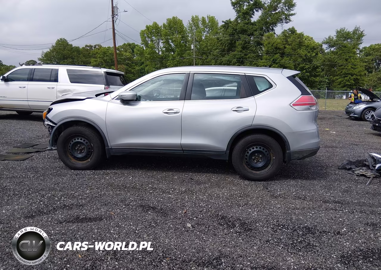 2015 Nissan Rogue S VIN:KNMAT2MV6FP591416 - 14