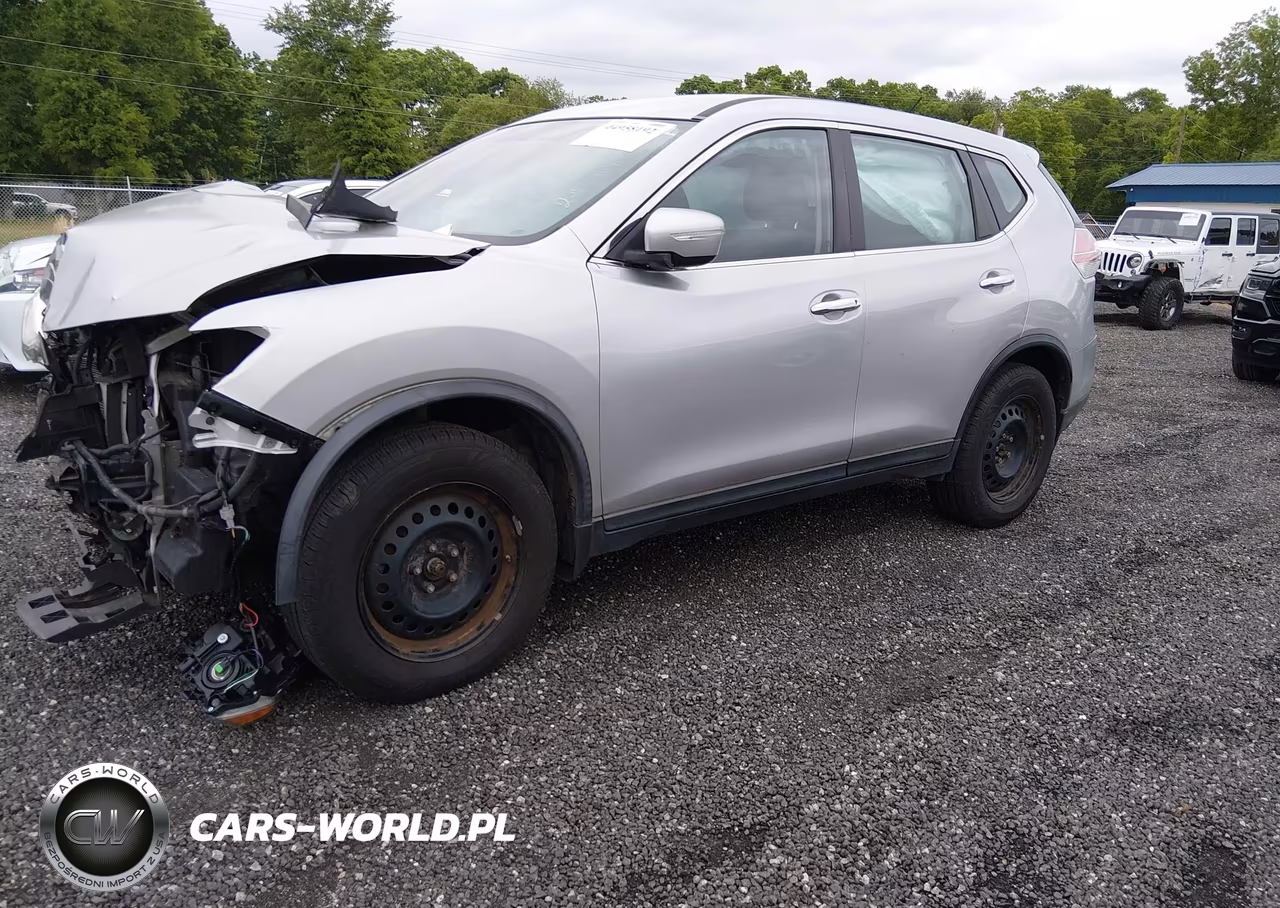 2015 Nissan Rogue S VIN:KNMAT2MV6FP591416 - 2