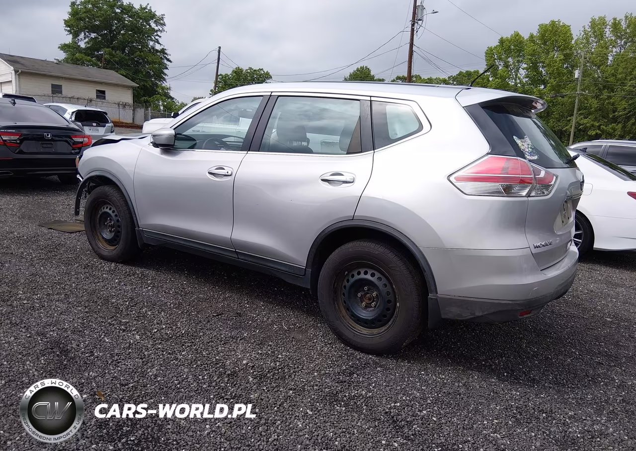 2015 Nissan Rogue S VIN:KNMAT2MV6FP591416 - 3