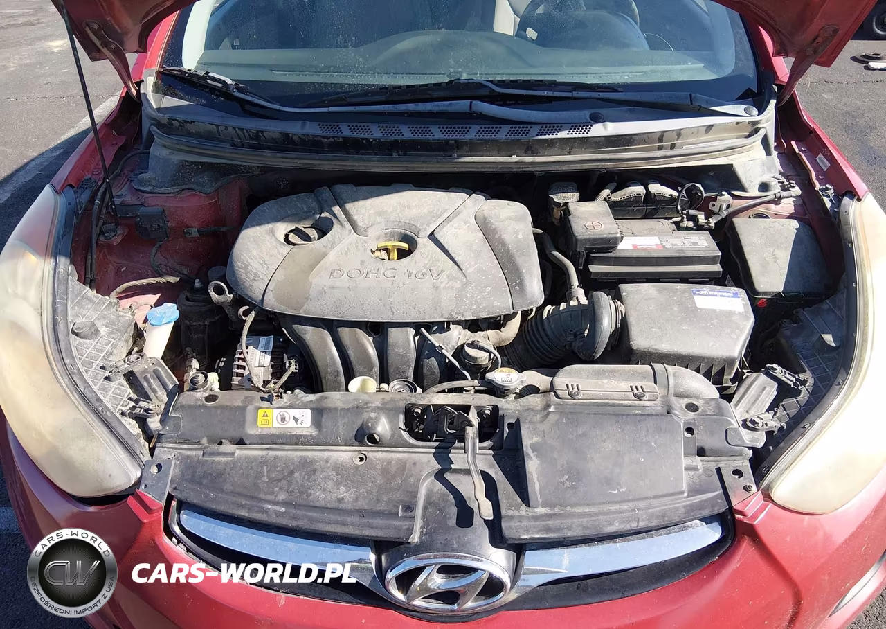 2013 Hyundai Elantra Gls VIN:KMHDH4AE5DU939117 - 10